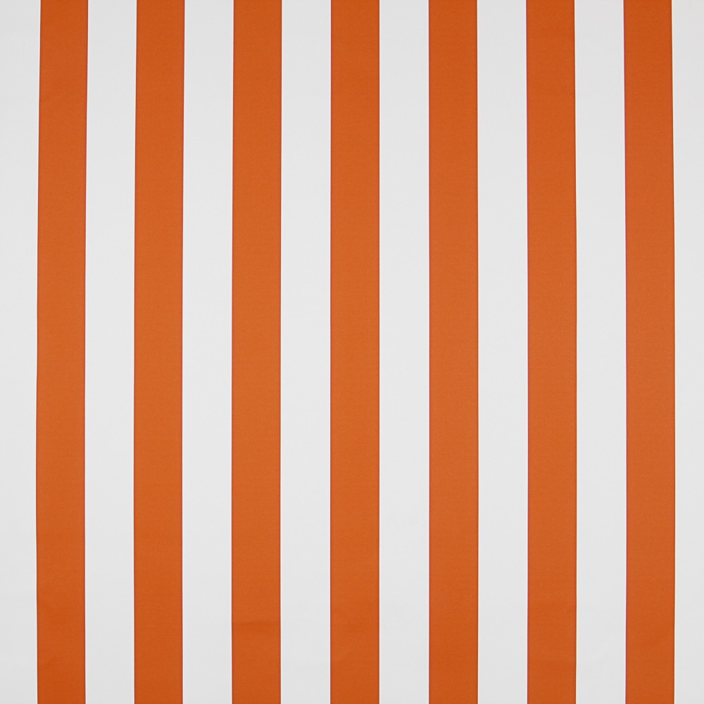 Nautical Leatherette Stripes Orange - Ribes y Casals
