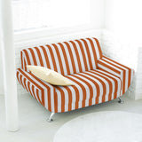 Nautical Leatherette Stripes Orange - Ribes y Casals