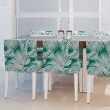 Leatherette Fabric Palm Trees Green - Ribes y Casals