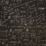 Faux Leather Chalkboard Algebra - Ribes y Casals