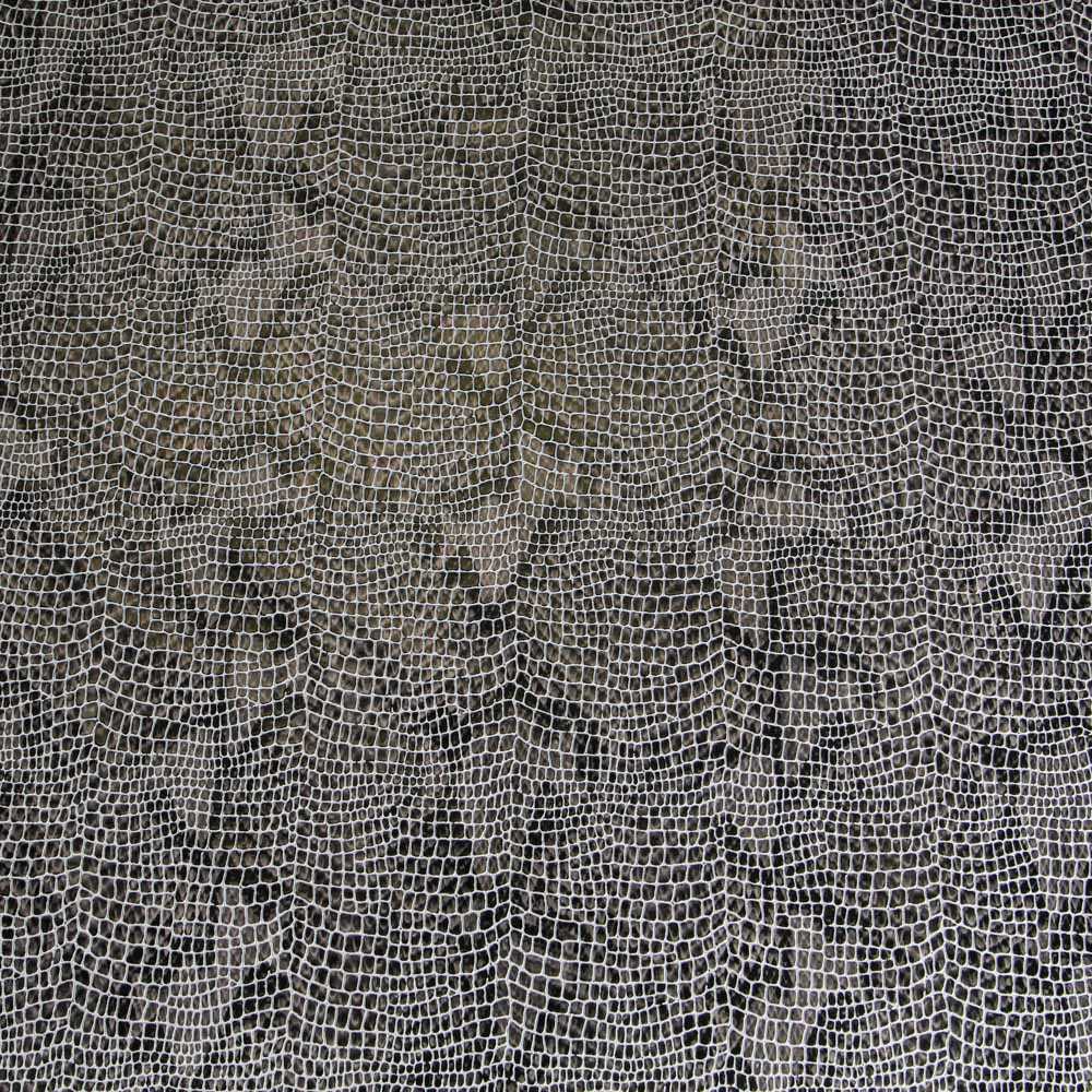 Black Leatherette Snake Skin - Ribes y Casals
