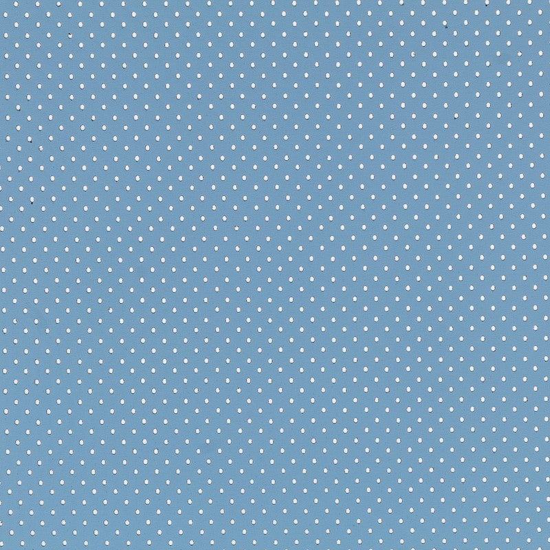 Openwork Leatherette Dots Blue - Ribes y Casals