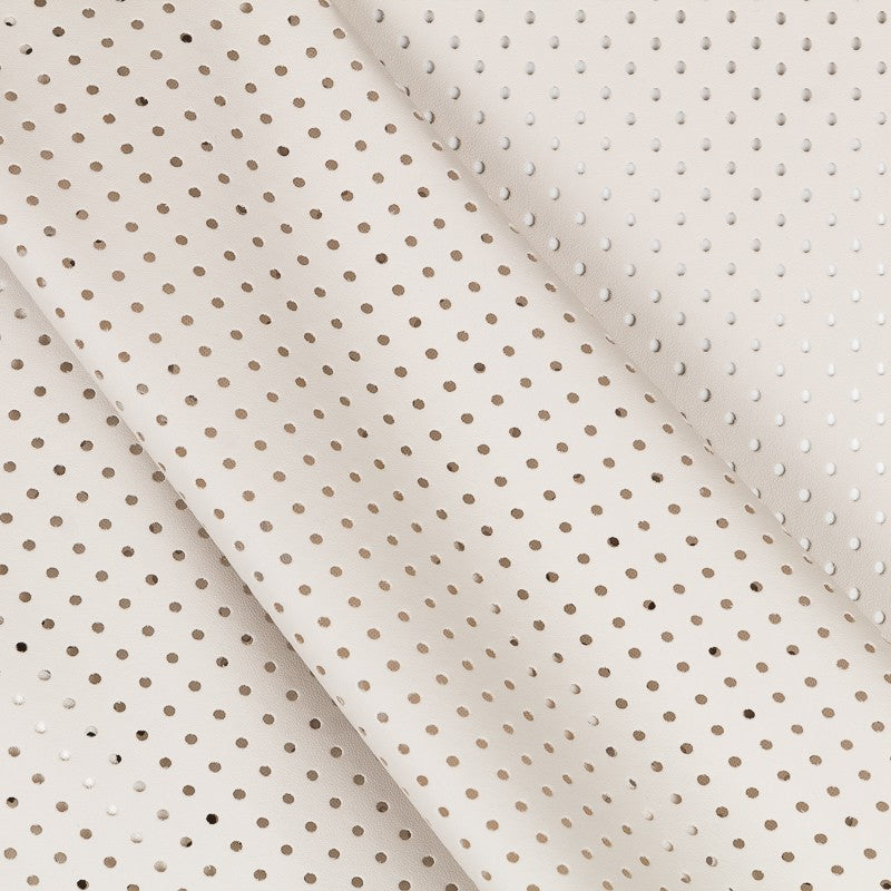 Openwork Leatherette Dots Ecru - Ribes y Casals