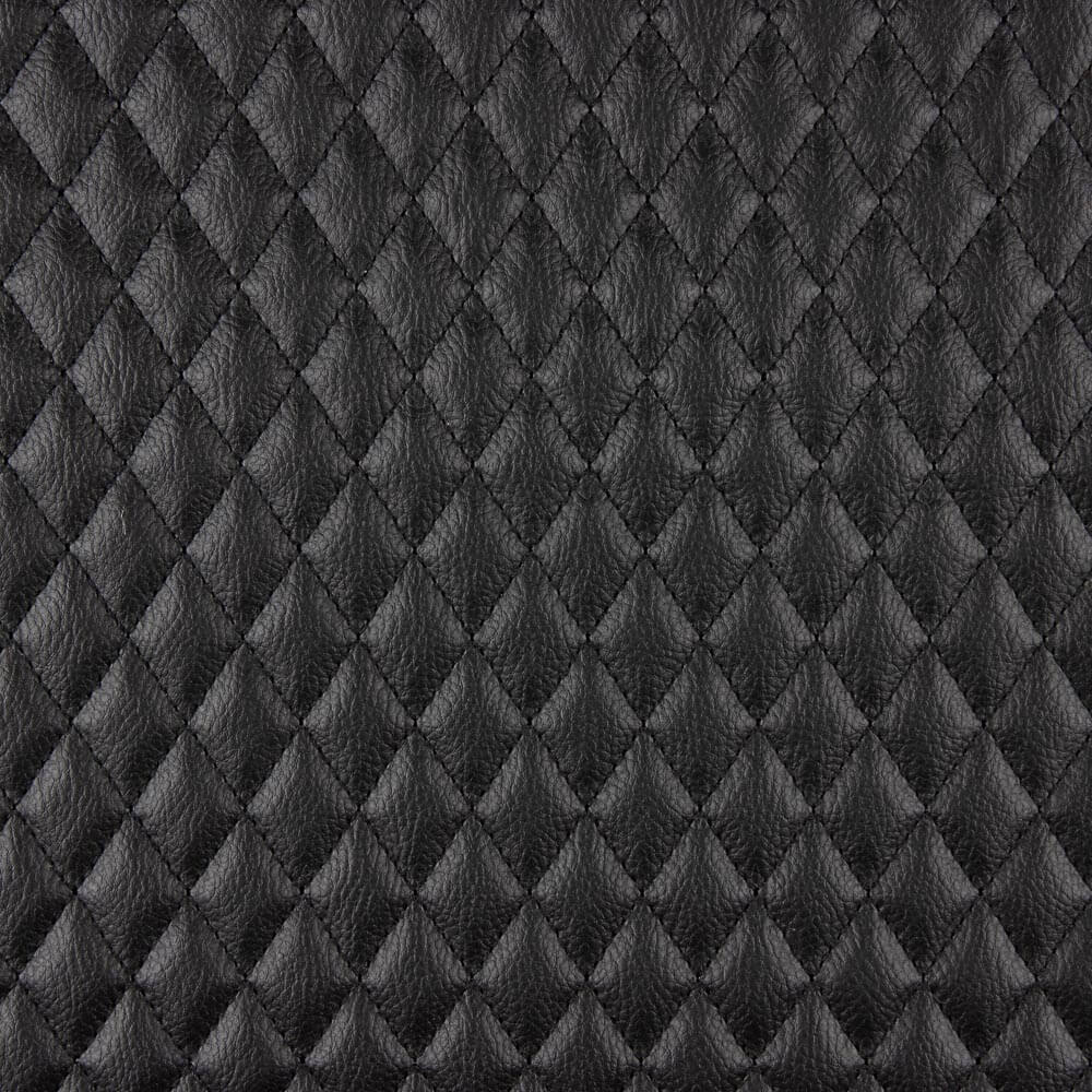 Padded Faux Leather Black - Ribes y Casals