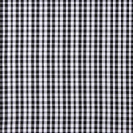 Retal Popelín Algodón Cuadros Maxi Negro 95x145 cms - Ribes y Casals