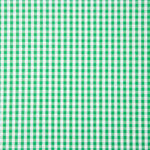 Maxi Gingham Cotton Poplin Green - Ribes y Casals