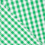 Maxi Gingham Cotton Poplin Green - Ribes y Casals