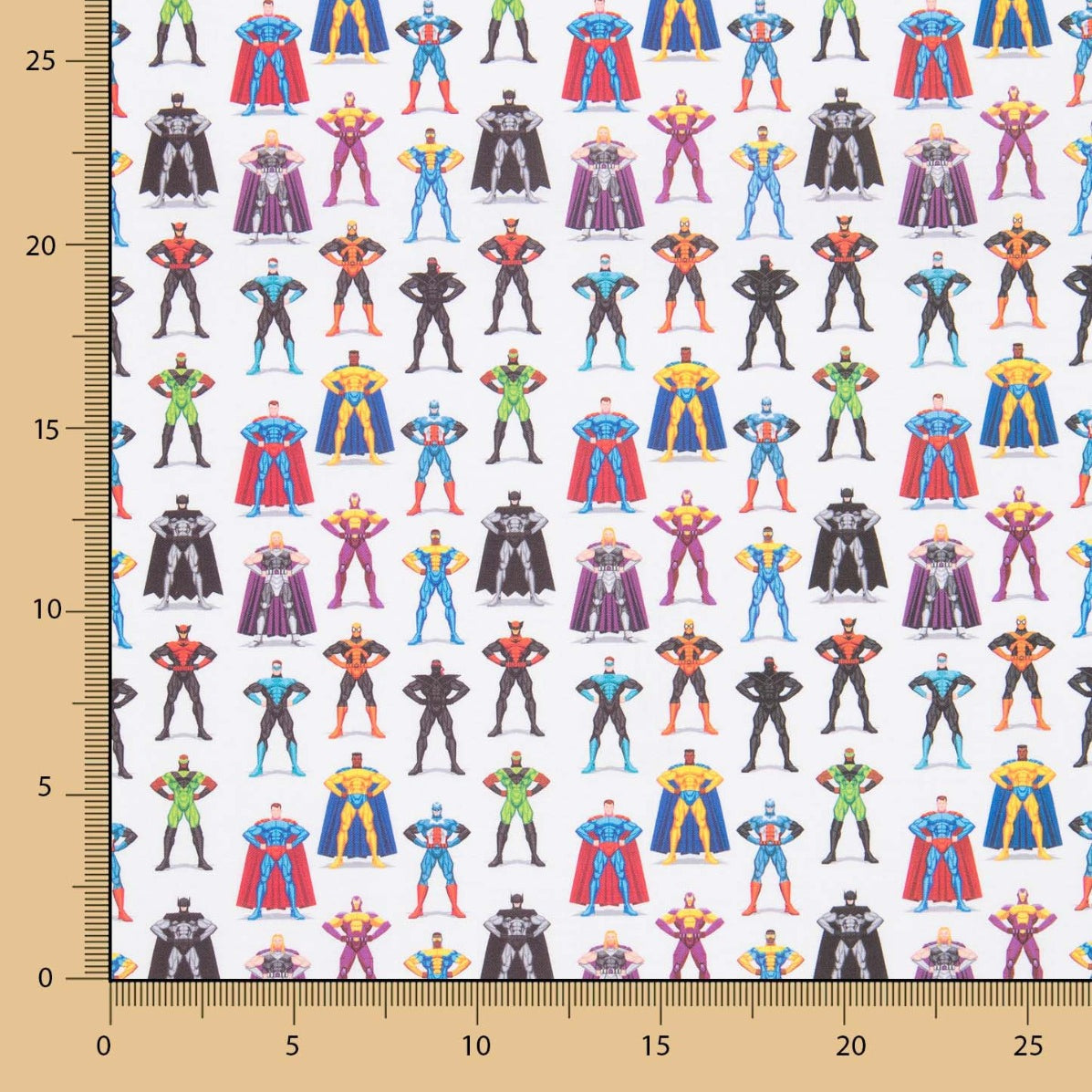 Popelín Algodón Superhombres - Ribes y Casals