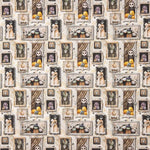 Halloween Checkered Printed Cotton Poplin - Ribes y Casals