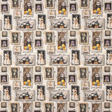 Halloween Checkered Printed Cotton Poplin - Ribes y Casals