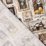 Halloween Checkered Printed Cotton Poplin - Ribes y Casals