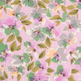 Poplin Cotton Flower Lavender - Ribes y Casals