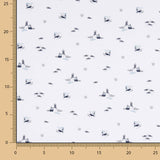 Retal Popelín Algodón Orgánico Naútico 130x150 cms - Ribes y Casals