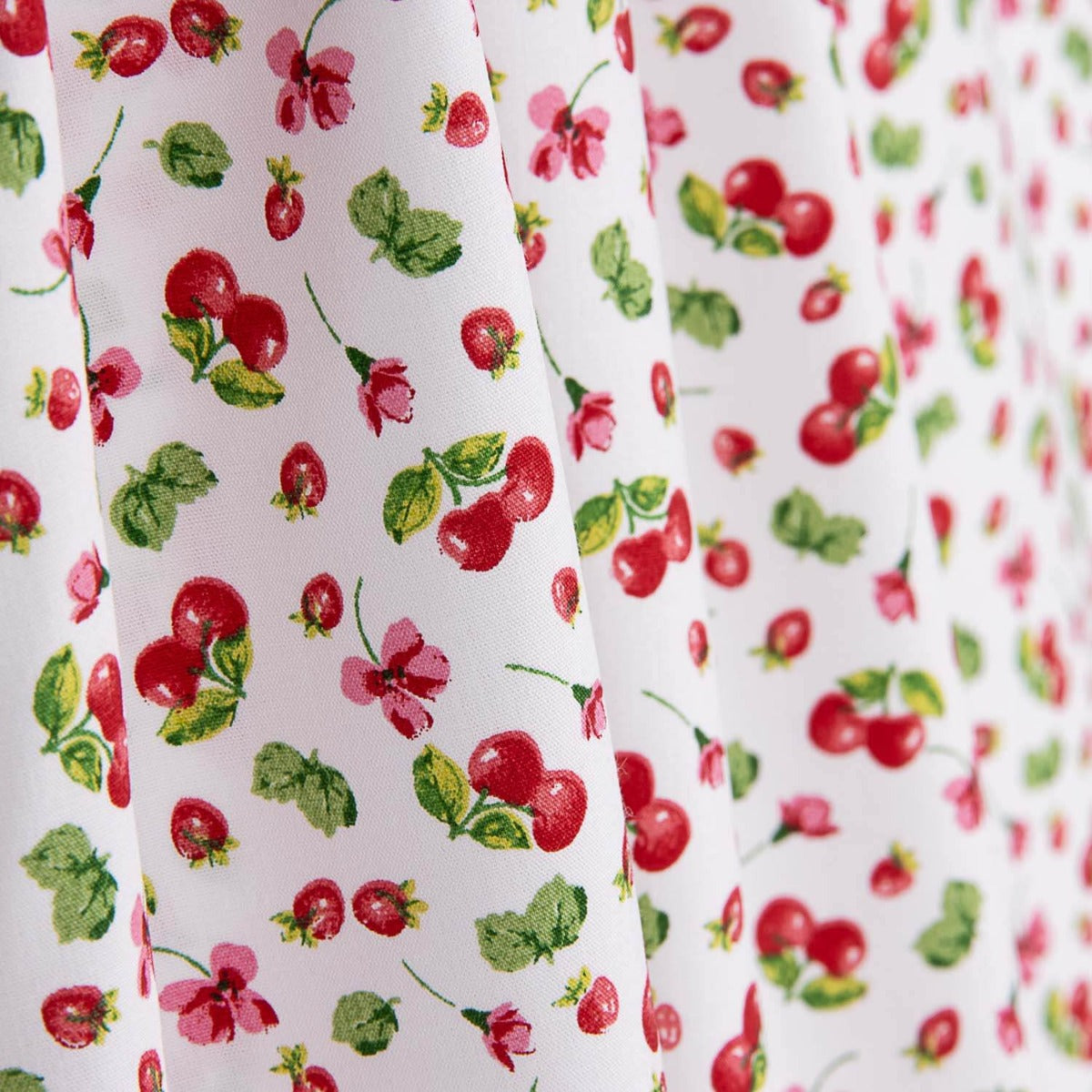 Organic Cotton Poplin Sweet Cherry - Ribes y Casals