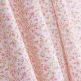 Organic Cotton Poplin Pink Garden - Ribes y Casals