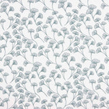 Diagonal White Branches Cotton Poplin - Ribes y Casals