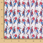 Popelín Algodón Hombre Araña Blanco - Ribes y Casals