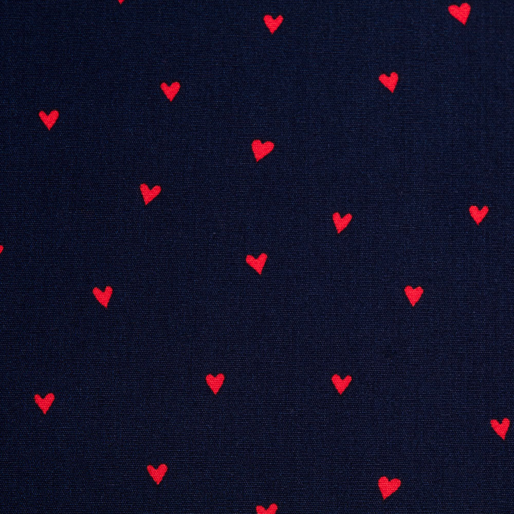 Galaxy Lurex Night Blue Poplin - Ribes y Casals