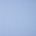 Retal Popelín Camisería Cuadros Azul 140x150 cm - Ribes y Casals