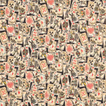 Oeko-Tex® Poplin Alice Wonderland Cards - Ribes y Casals