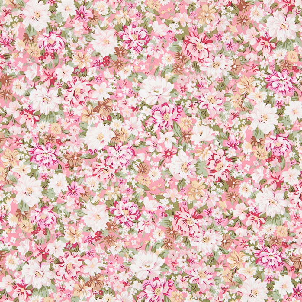 Pink Cretona Poplin - Ribes y Casals