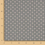 Poplin Vintage Flower Grey - Ribes y Casals