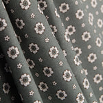 Poplin Vintage Flower Grey - Ribes y Casals
