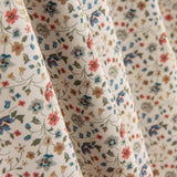 Rustic Floral Natural Cotton Poplin - Ribes y Casals