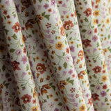 Vintage Floral Natural Cotton Poplin - Ribes y Casals