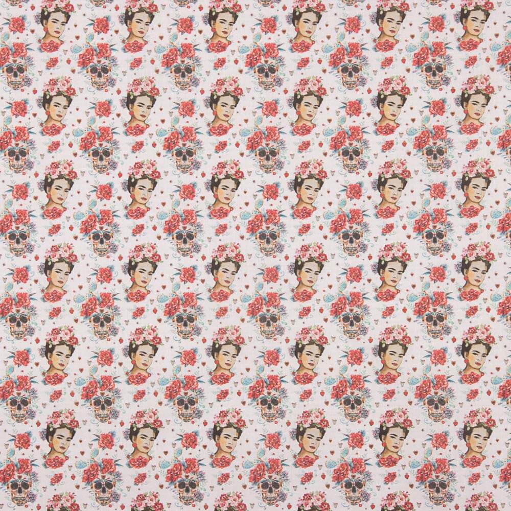 Frida Catrinas Cotton Poplin - Ribes y Casals
