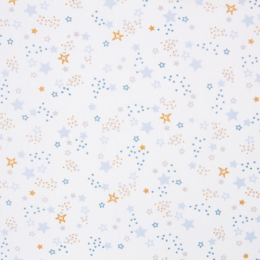 Poplin Galaxy Blue Oeko-Tex® - Ribes y Casals