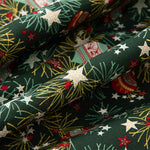 Poplin Christmas Balls Deco Green - Ribes y Casals
