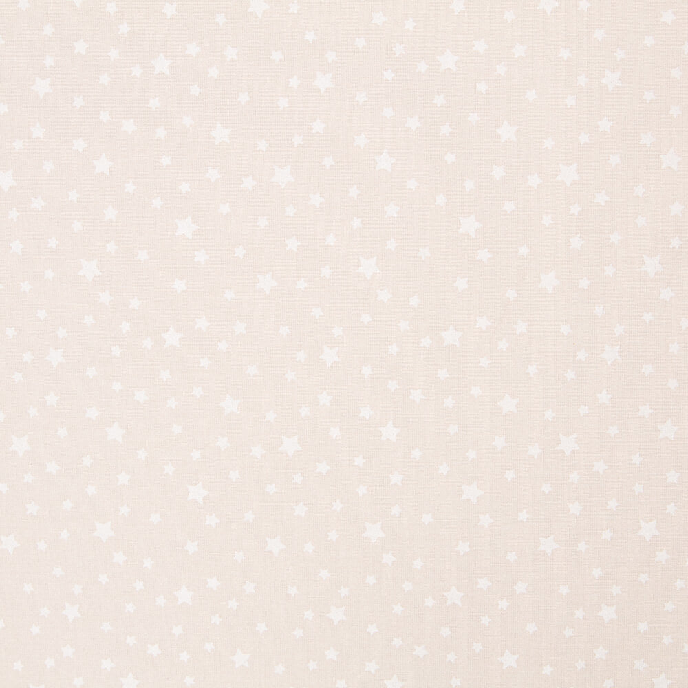 Organic Poplin Stars Beige - Ribes y Casals