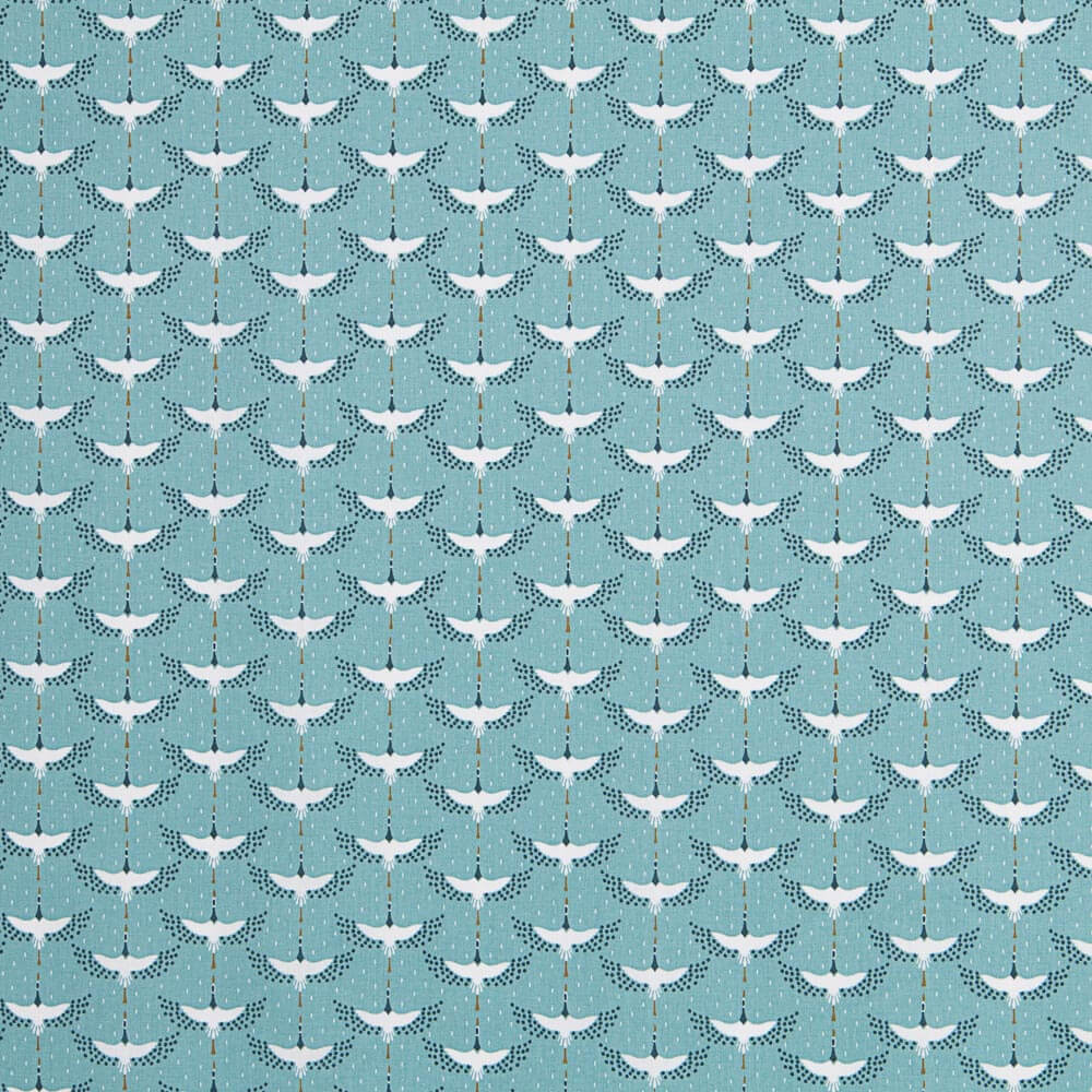 Organic Poplin Gruzzie Green - Ribes y Casals
