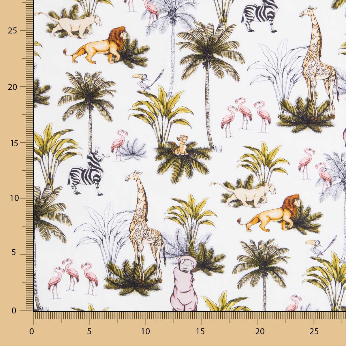 Popelín Rey León Selva - Ribes y Casals