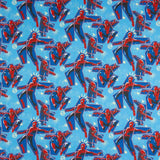 Blue Spiderman Poplin - Ribes y Casals