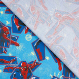 Blue Spiderman Poplin - Ribes y Casals