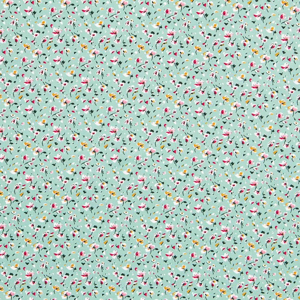 Viscose Poplin Mint Green - Ribes y Casals