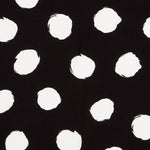 Viscosa Maxi Motas Negra - Ribes y Casals