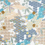 Viscose Poplin Patchwork Wax Green - Ribes y Casals