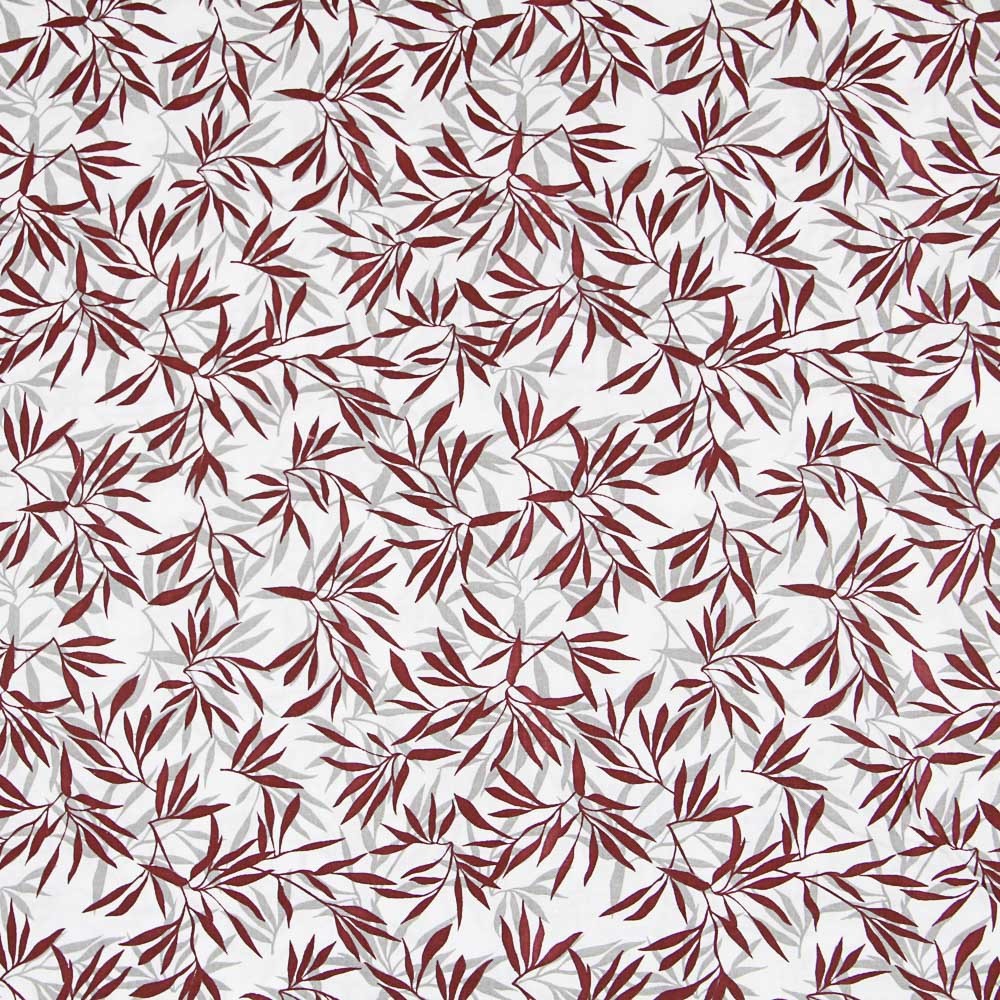 Bamboo Cotton Poplin Garnet - Ribes y Casals