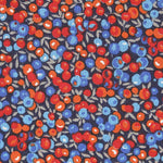 Red Fruits Poplin Cotton - Ribes y Casals