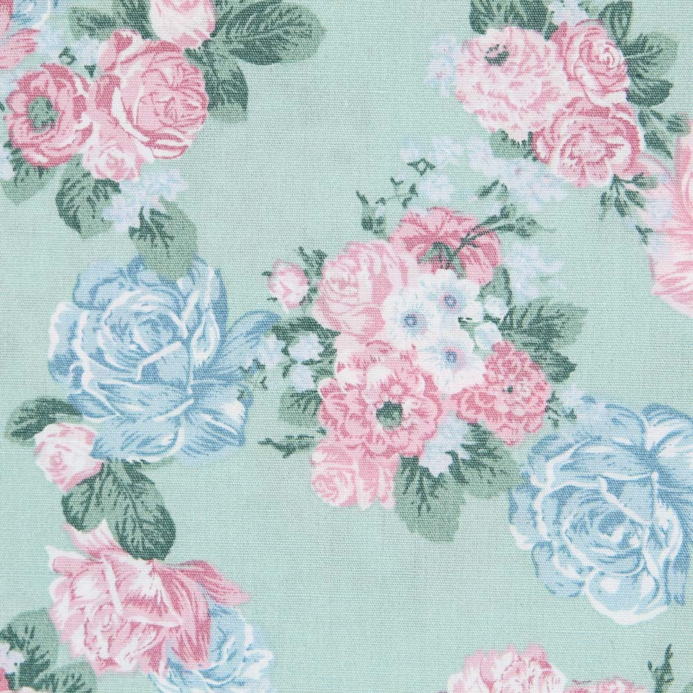 Green Cretan Cotton Poplin - Ribes y Casals