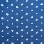 Cotton Poplin Stars Denim Blue - Ribes y Casals