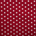 Cotton Poplin Stars Red - Ribes y Casals