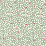 Poplin Cotton Small Flower Water - Ribes y Casals