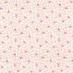 Poplin Cotton Flower small Pink - Ribes y Casals