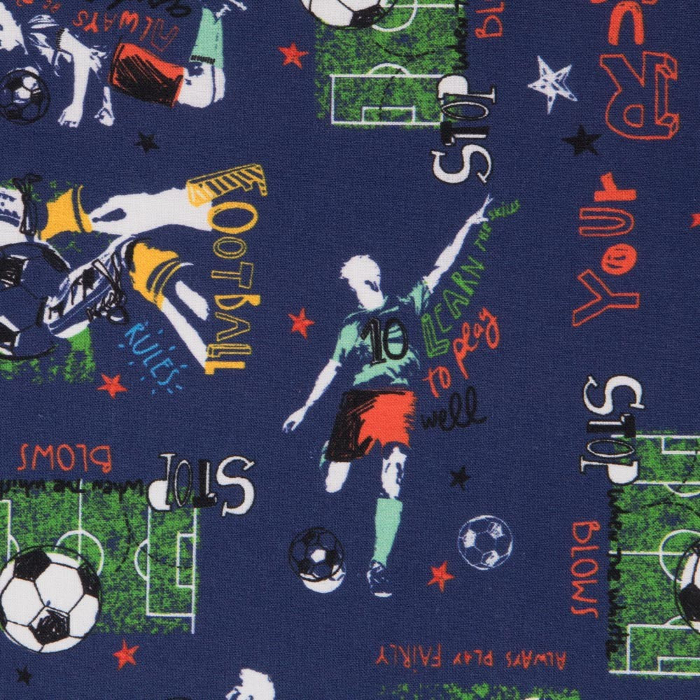 Cotton Poplin Football - Ribes y Casals