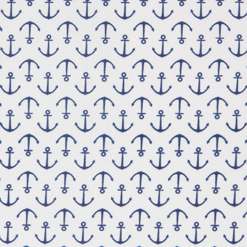 Cotton Poplin Sailor White - Ribes y Casals