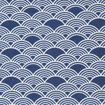 Blue Fans Cotton Poplin - Ribes y Casals